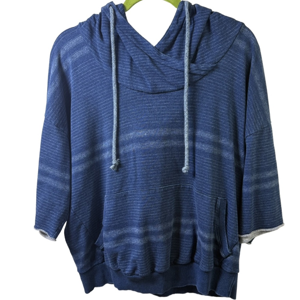 NSF Indigo Knit Hoodie